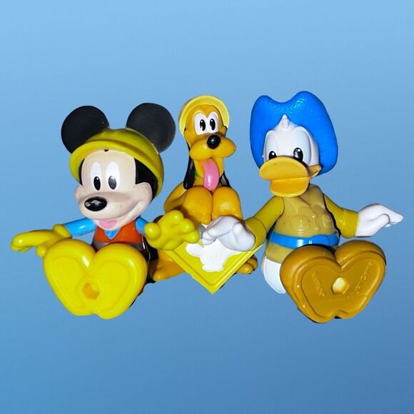 Disney Jr Mickey Constucton Figures Donald Safari and Pluto Construction B1 - Picture 2 of 3